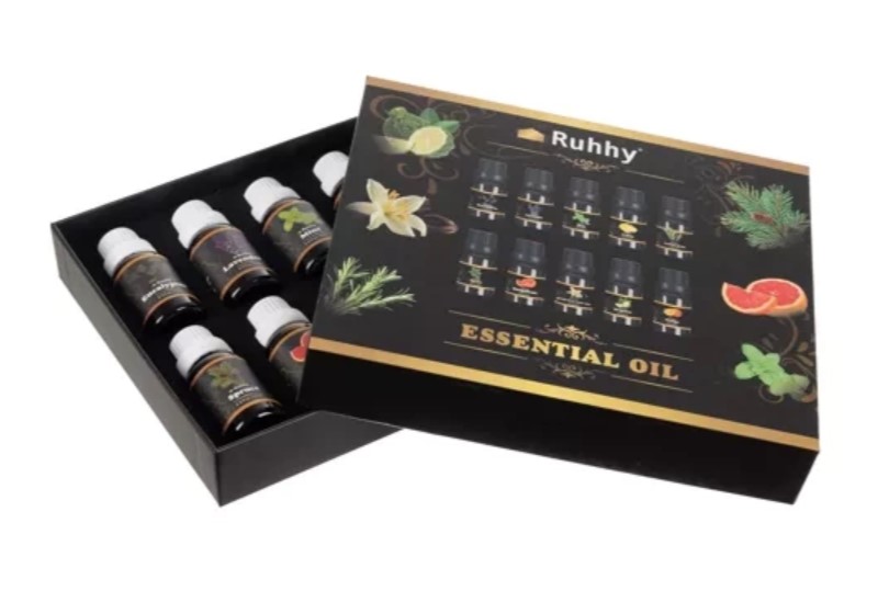 elegentná sada esenciálnych olejov